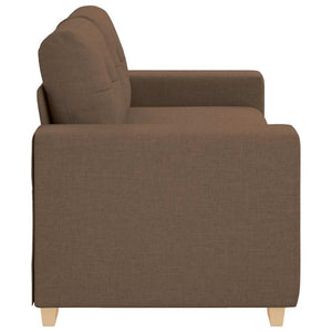 vidaXL Canapé Causeuse Marron 180x77x82 cm Tissu