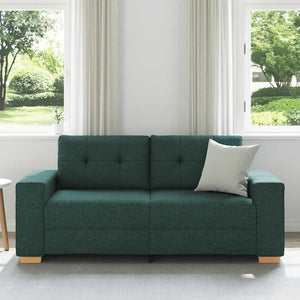 Dunkelgrünes Loveseat Sofa