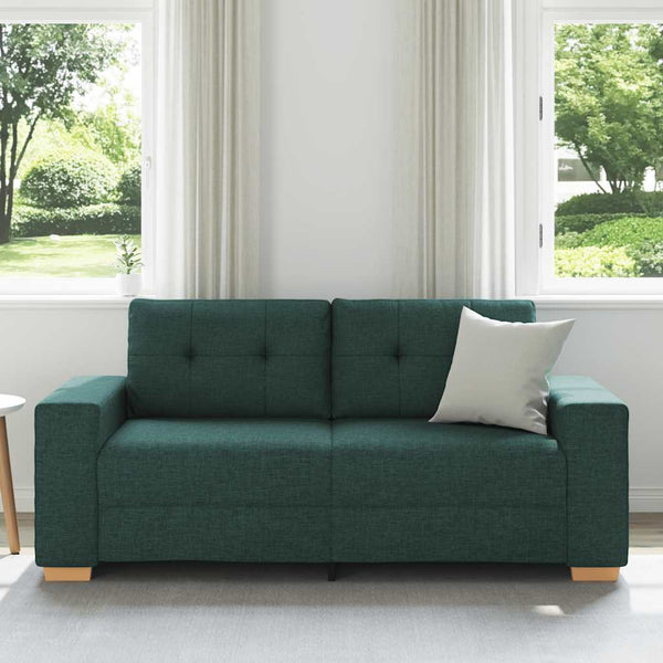 Dunkelgrünes Loveseat Sofa