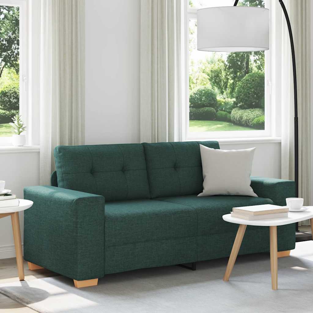 Dunkelgrünes Loveseat Sofa