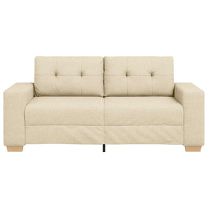 Crème Loveseat Sofa Stoff 180 cm