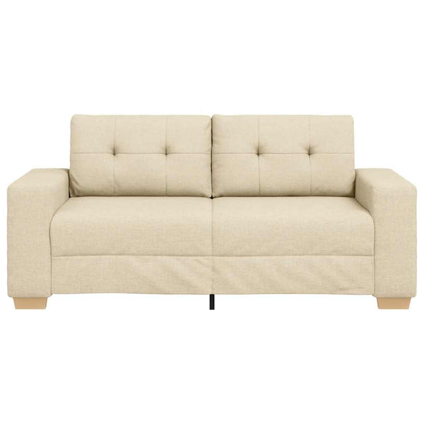 Crème Loveseat Sofa Stoff 180 cm