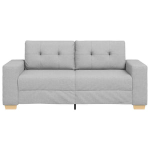 Loveseat Sofa Wolkengrau Stoff 180 cm