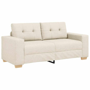 vidaXL Loveseat Sofa Linen 180x77x82 cm