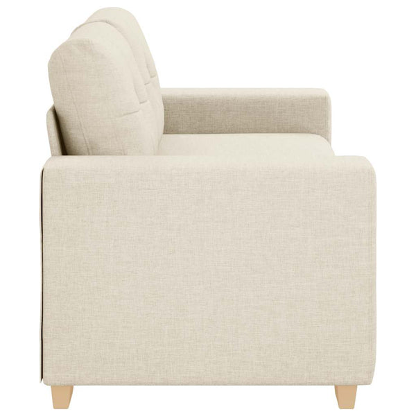vidaXL Loveseat Sofa Linen 180x77x82 cm
