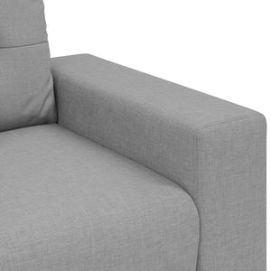 3-Sitzer Sofa Wolkengrau mit Kissen