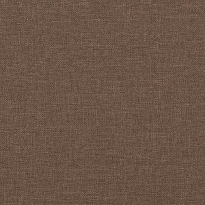 Braunes 2-Sitzer Sofa Stoff 160 cm