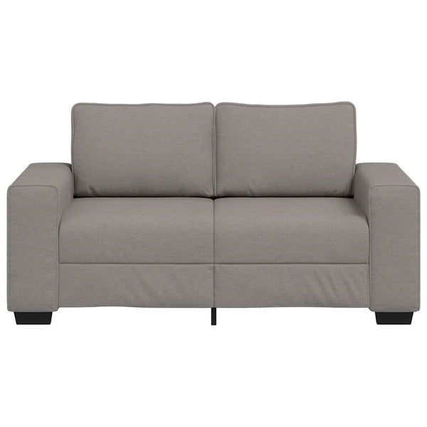 2-Sitzer Sofa Taupe Stoff 160 cm