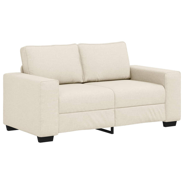vidaXL | Canapé | avec oreillers avec oreillers Beige 160 x 77 x 82 cm Lin