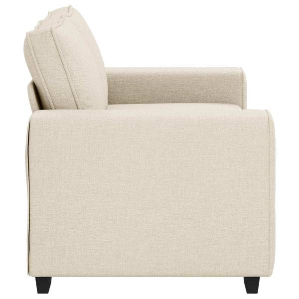 vidaXL | Canapé | avec oreillers avec oreillers Beige 160 x 77 x 82 cm Lin