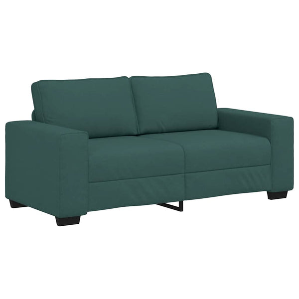 Dunkelgrünes 2-Sitzer Sofa