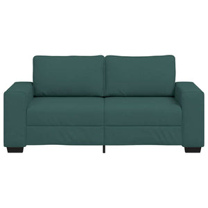 Dunkelgrünes 2-Sitzer Sofa