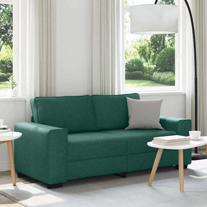 Dunkelgrünes 2-Sitzer Sofa