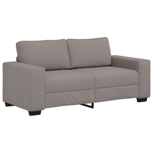 2-Sitzer Sofa Taupe Stoff 180 cm