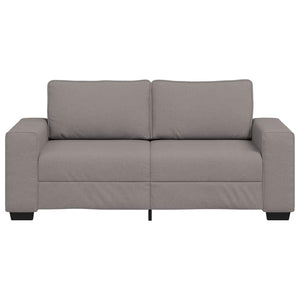 2-Sitzer Sofa Taupe Stoff 180 cm