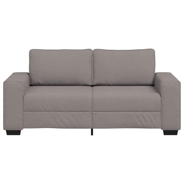 2-Sitzer Sofa Taupe Stoff 180 cm