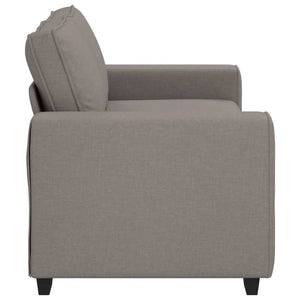 2-Sitzer Sofa Taupe Stoff 180 cm