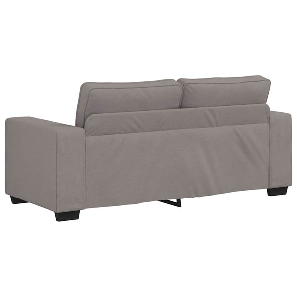 2-Sitzer Sofa Taupe Stoff 180 cm