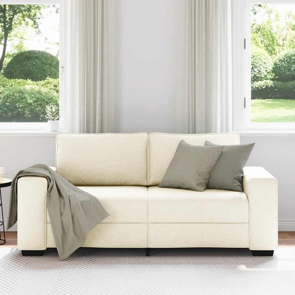 vidaXL Canapé 2 places 180x77x82 cm Lin
