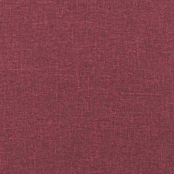 vidaXL Canapé 3 places rouge bordeaux 220x77x82 cm Tissu