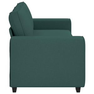 Dunkelgrünes 3-Sitzer Sofa