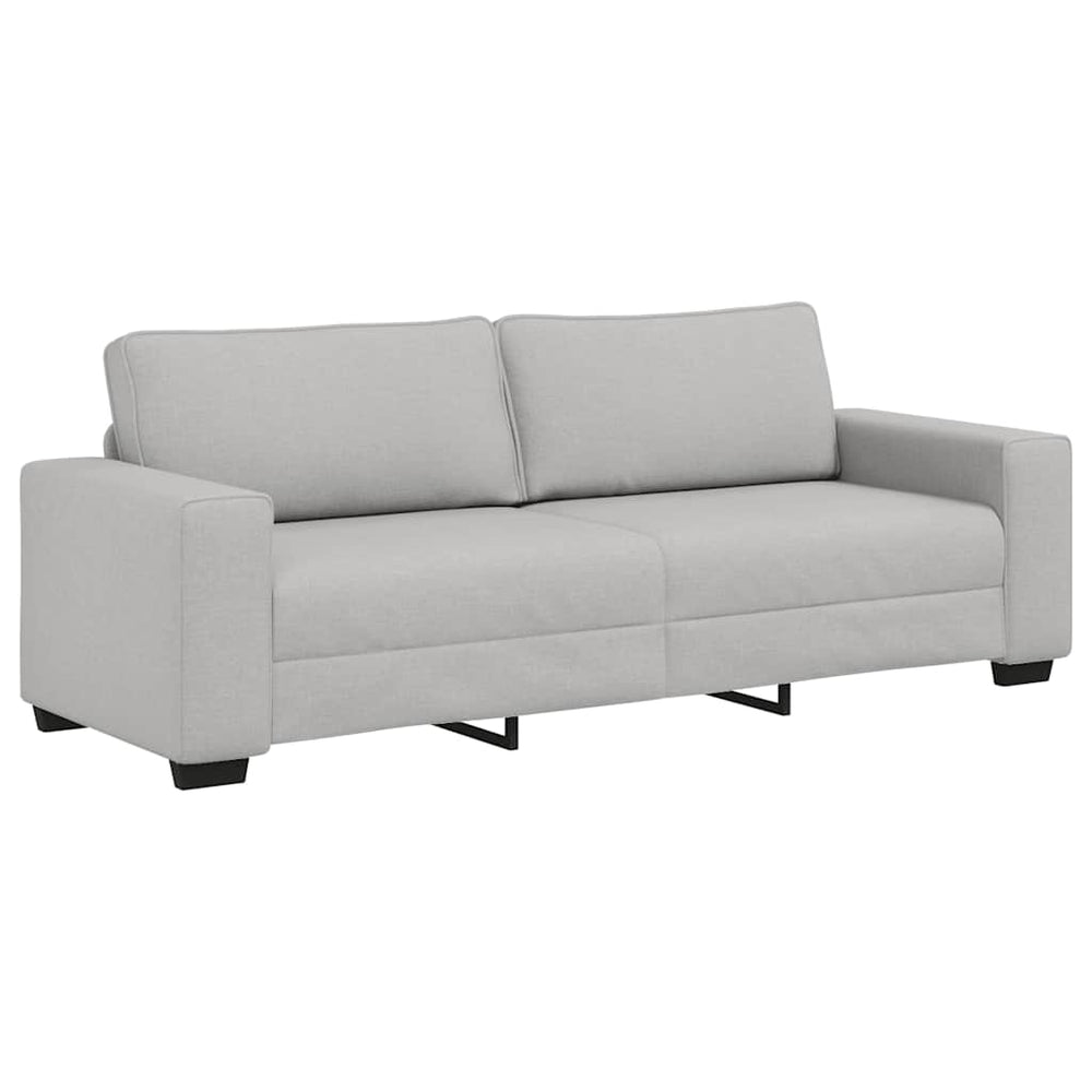 3-Sitzer Sofa Wolkengrau Stoff 220 cm