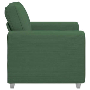 vidaXL Fauteuil vert foncé 100x77x82 cm velours côtelé