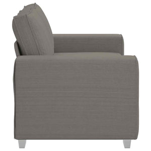 Helles Cord Zweisitzer Sofa