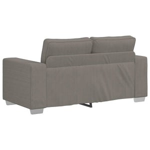 Helles Cord Zweisitzer Sofa