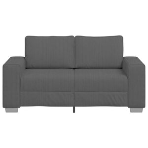 Dunkelgraues Cord Zweisitzer Sofa 160 cm