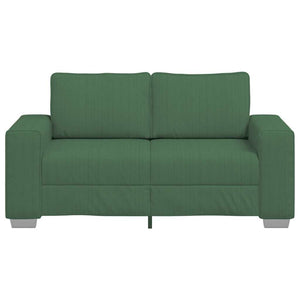 Dunkelgrünes Cord Zweisitzer Sofa 160 cm