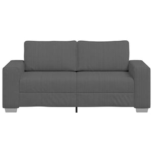 Dunkelgraues Cord Zweisitzer Sofa 180 cm