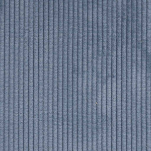 Blaues Cord Zweisitzer Sofa 180 cm