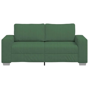 Dunkelgrünes Cord Zweisitzer Sofa 180 cm