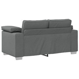 Dunkelgraues Stoffsofa, 160 cm