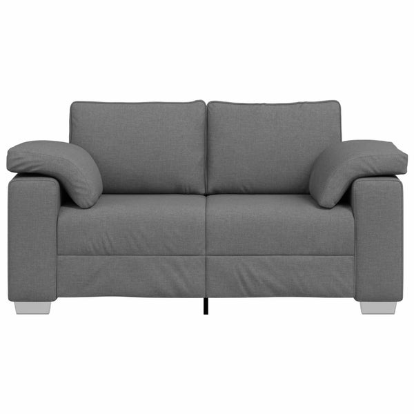 Dunkelgraues Stoffsofa, 160 cm
