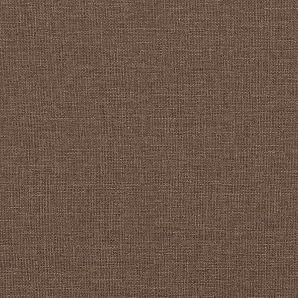 vidaXL Canapé deux places Marron 160 cm Tissu