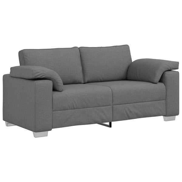Dunkelgraues Zweisitzer-Sofa, 180 cm