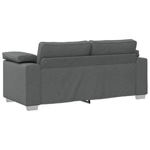 Dunkelgraues Zweisitzer-Sofa, 180 cm