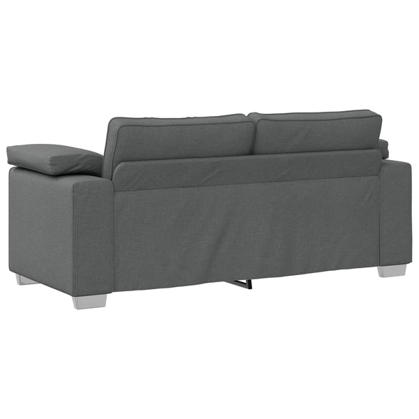 Dunkelgraues Zweisitzer-Sofa, 180 cm