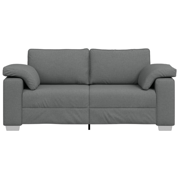 Dunkelgraues Zweisitzer-Sofa, 180 cm