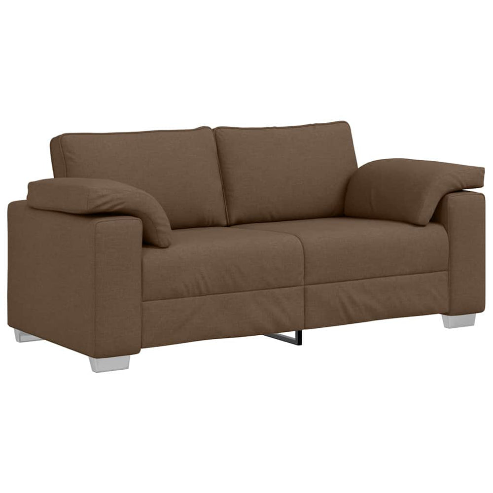 Braunes Zweisitzer-Sofa, 180 cm