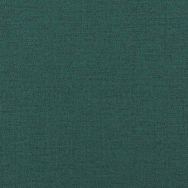 vidaXL Canapé à 2 places vert foncé 180 cm Tissu