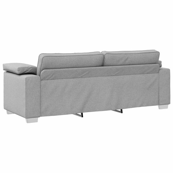 3-Sitzer Sofa Wolkengrau Stoff 220 cm