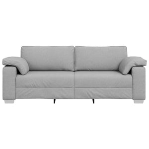 3-Sitzer Sofa Wolkengrau Stoff 220 cm