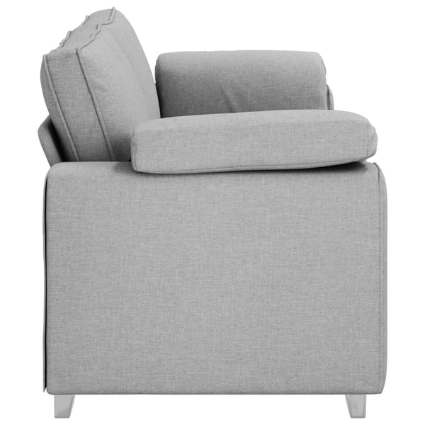 3-Sitzer Sofa Wolkengrau Stoff 220 cm