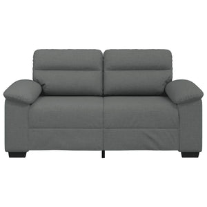 2-Sitzer Sofa Dunkelgrau Stoff 160 cm