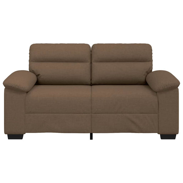 Braunes 2-Sitzer Sofa Stoff 160 cm