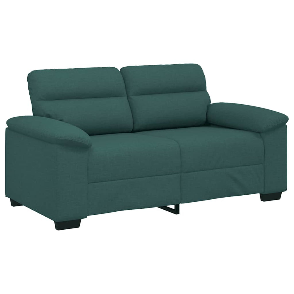 Dunkelgrünes 2-Sitzer Sofa