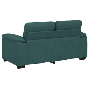 Dunkelgrünes 2-Sitzer Sofa